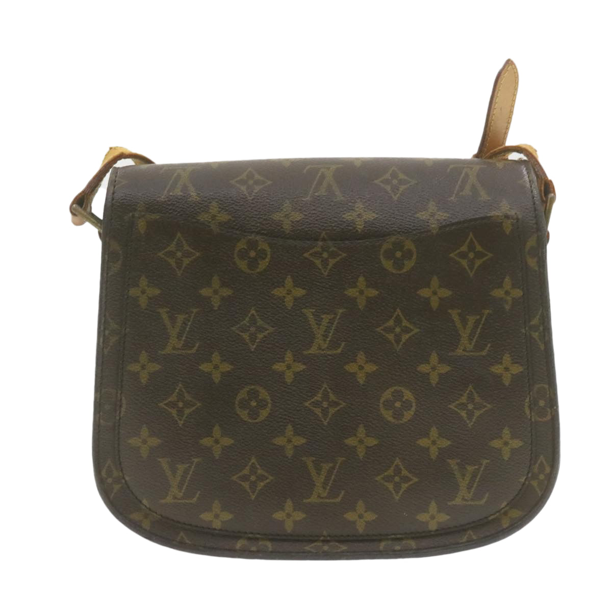 LOUIS VUITTON Monogram Saint Cloud GM Shoulder Bag M51242 LV Auth am946g