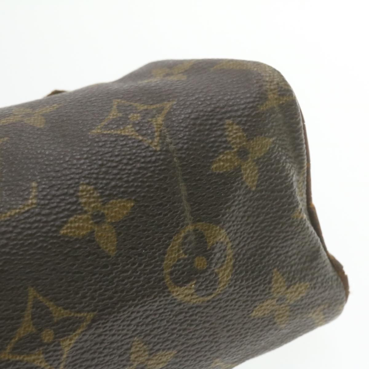 LOUIS VUITTON Monogram Mini Speedy Hand Bag M41534 LV Auth am949g