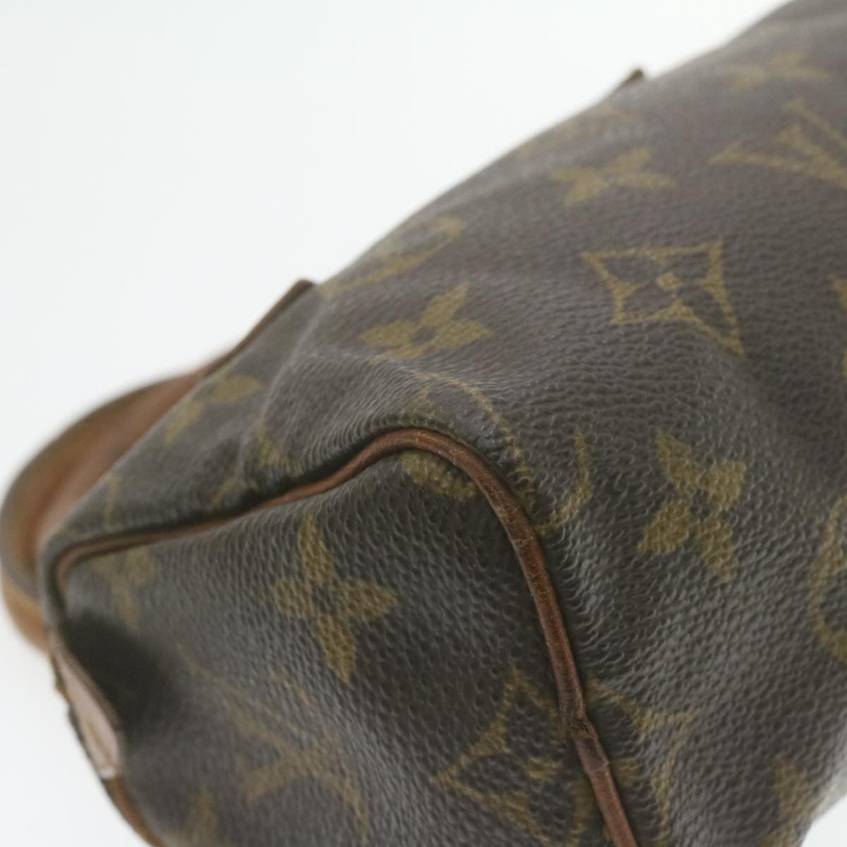 LOUIS VUITTON Monogram Mini Speedy Hand Bag M41534 LV Auth am949g