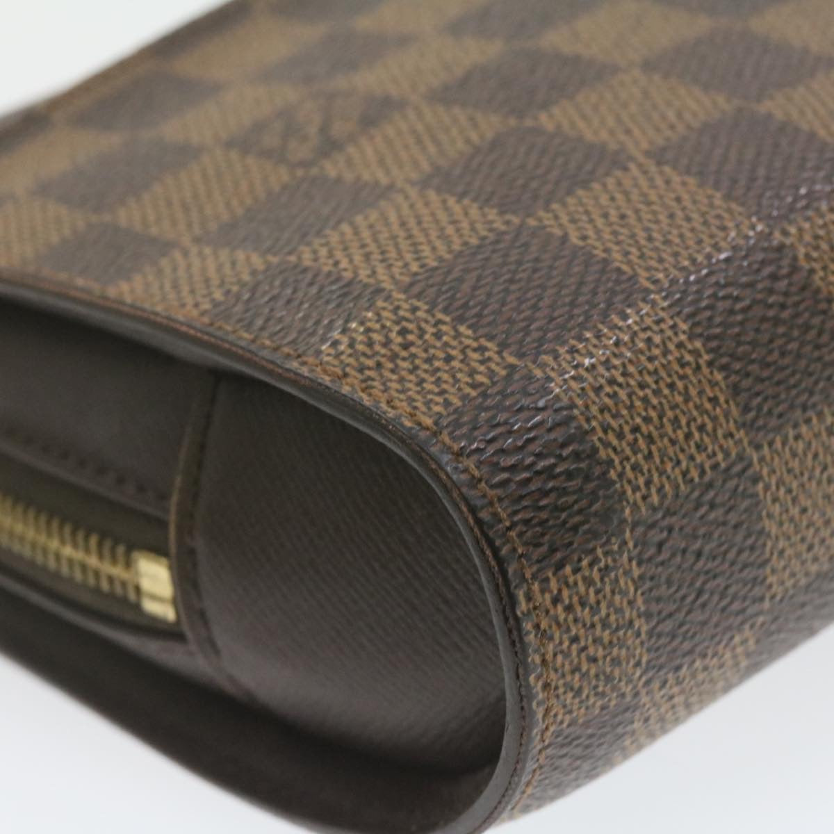 LOUIS VUITTON Damier Ebene Orsay Clutch Bag LV Auth am971g