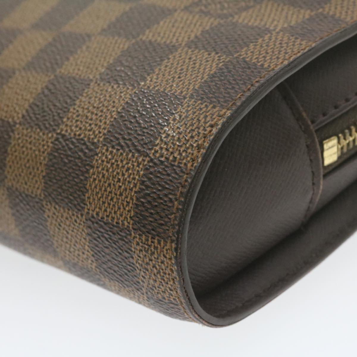 LOUIS VUITTON Damier Ebene Orsay Clutch Bag LV Auth am971g