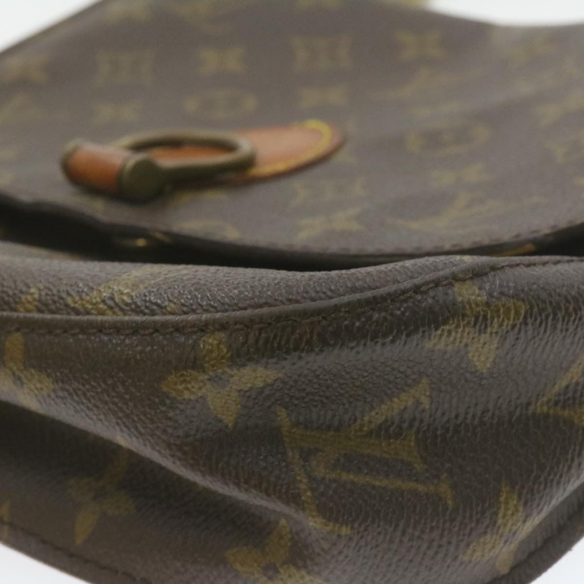 LOUIS VUITTON Monogram Saint Cloud GM Shoulder Bag M51242 LV Auth am978g