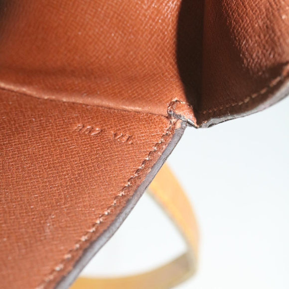 LOUIS VUITTON Monogram Saint Cloud GM Shoulder Bag M51242 LV Auth am978g