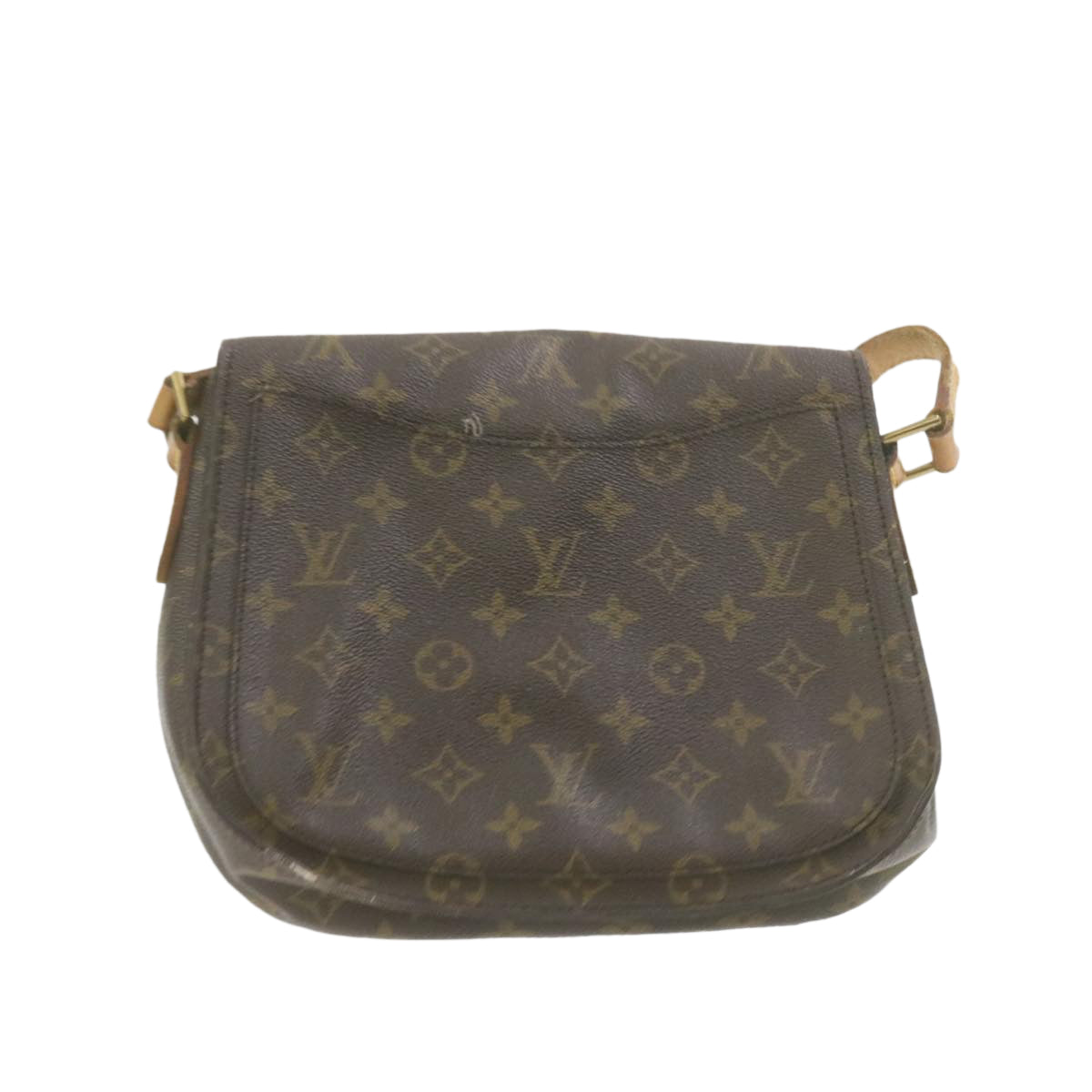 LOUIS VUITTON Monogram Saint Cloud GM Shoulder Bag M51242 LV Auth am978g