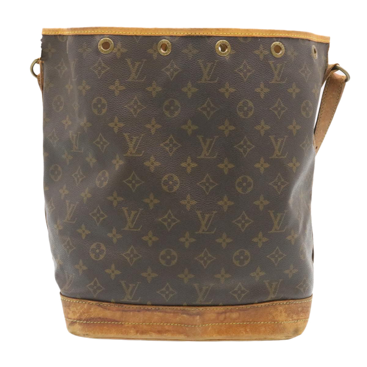 LOUIS VUITTON Monogram Noe Shoulder Bag M42224 LV Auth hk281