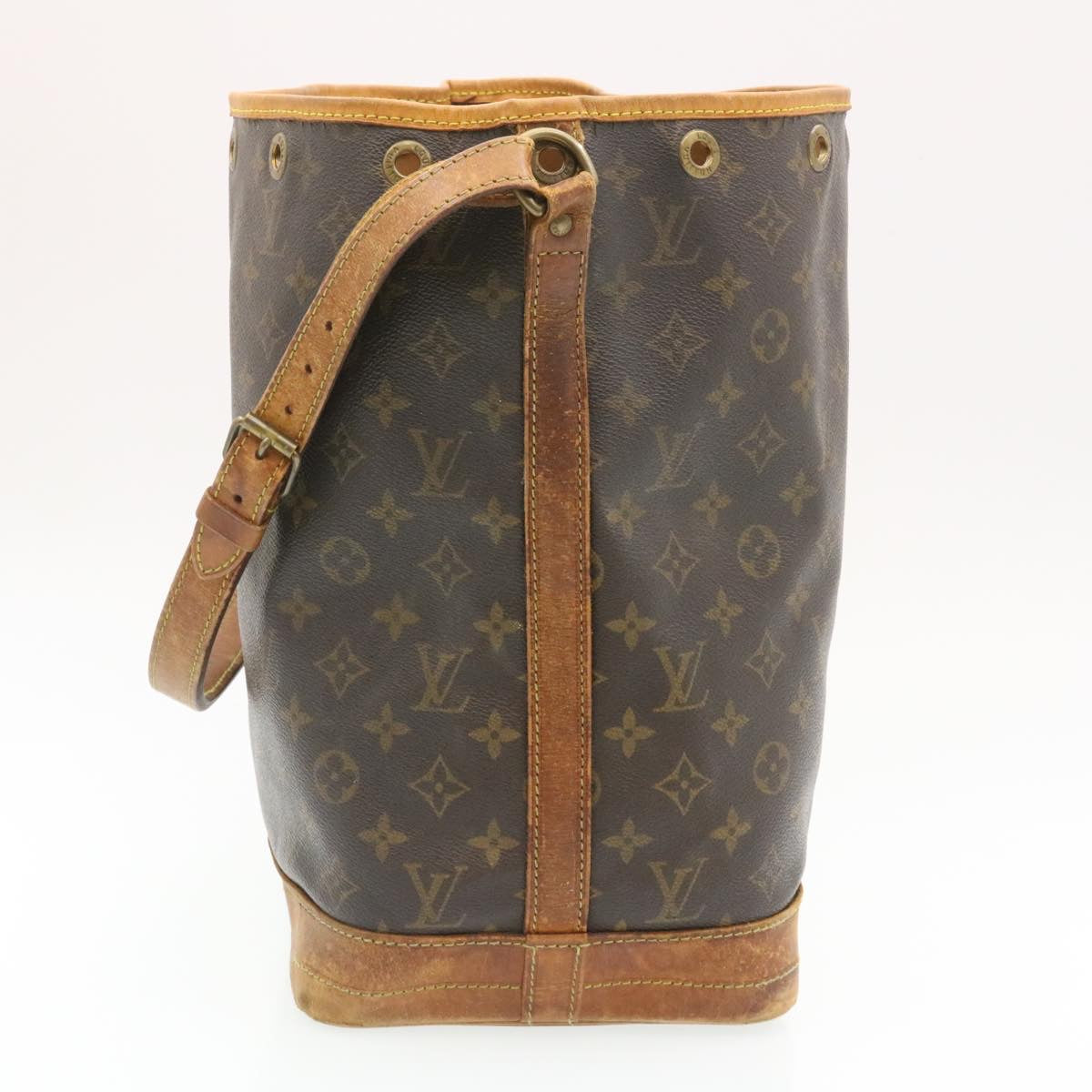 LOUIS VUITTON Monogram Noe Shoulder Bag M42224 LV Auth hk281