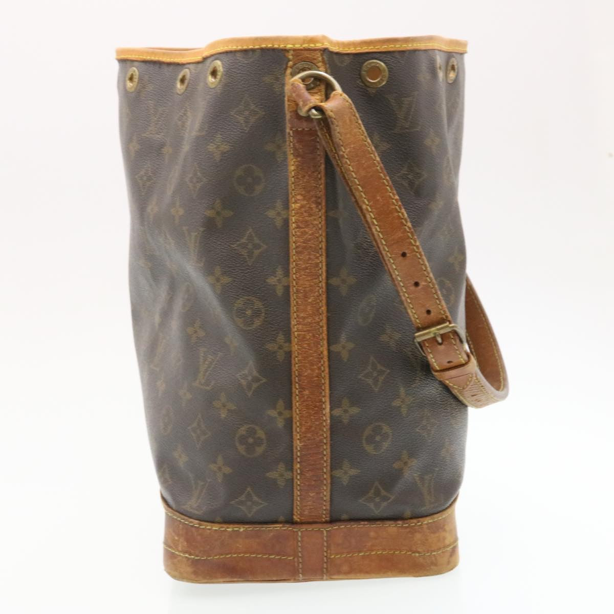 LOUIS VUITTON Monogram Noe Shoulder Bag M42224 LV Auth hk281