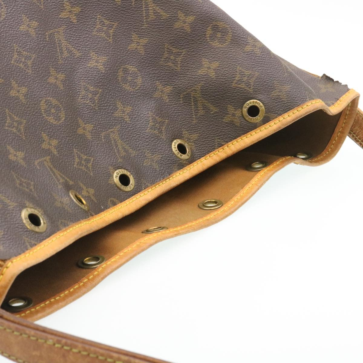 LOUIS VUITTON Monogram Noe Shoulder Bag M42224 LV Auth hk281