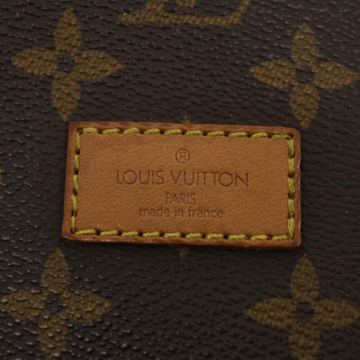 LOUIS VUITTON Monogram Saumur 43 Shoulder Bag M42252 LV Auth hk401