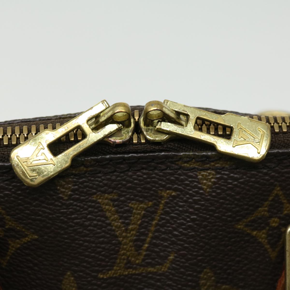 LOUIS VUITTON Monogram Alma Hand Bag M51130 LV Auth hk432