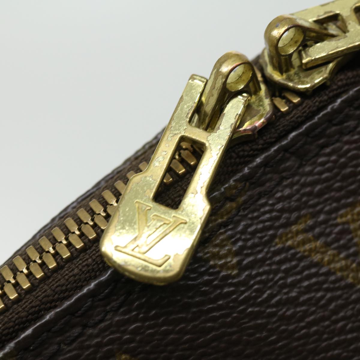 LOUIS VUITTON Monogram Alma Hand Bag M51130 LV Auth hk432