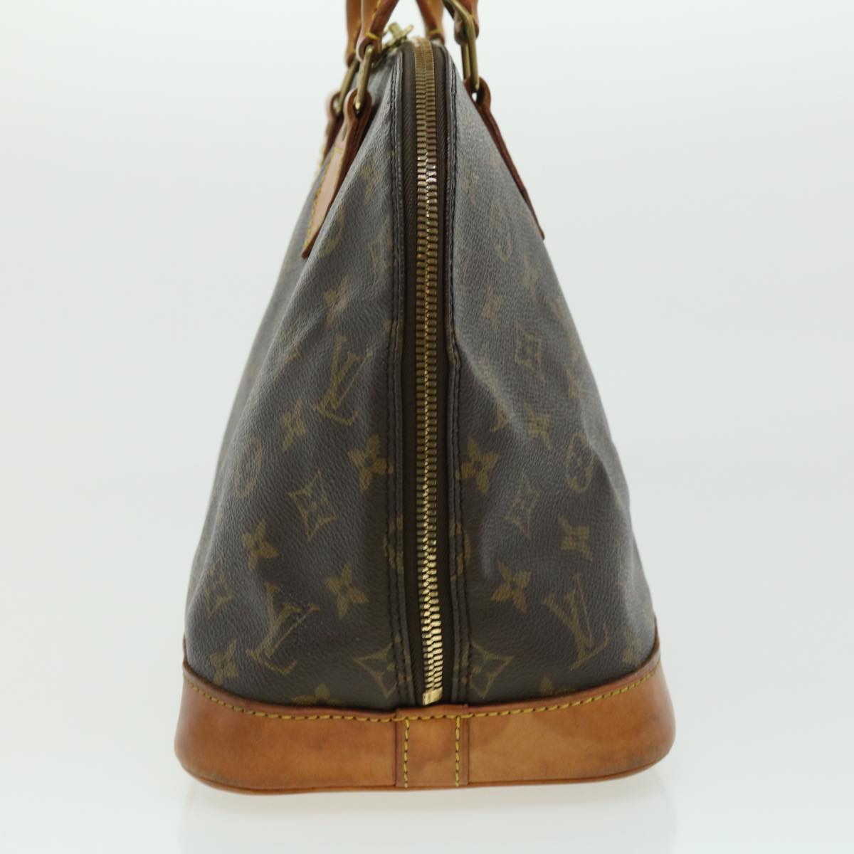 LOUIS VUITTON Monogram Alma Hand Bag M51130 LV Auth hk432