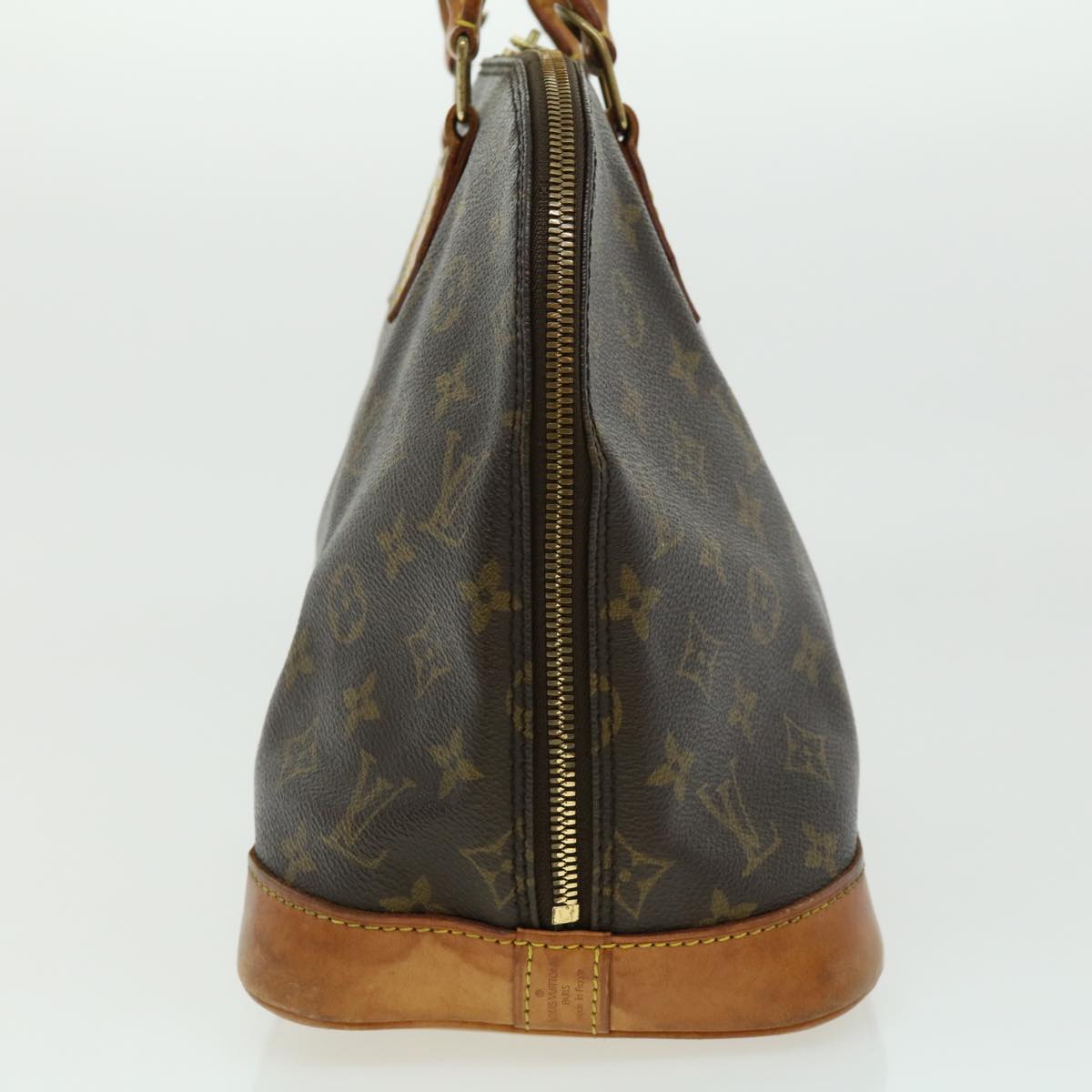 LOUIS VUITTON Monogram Alma Hand Bag M51130 LV Auth hk432