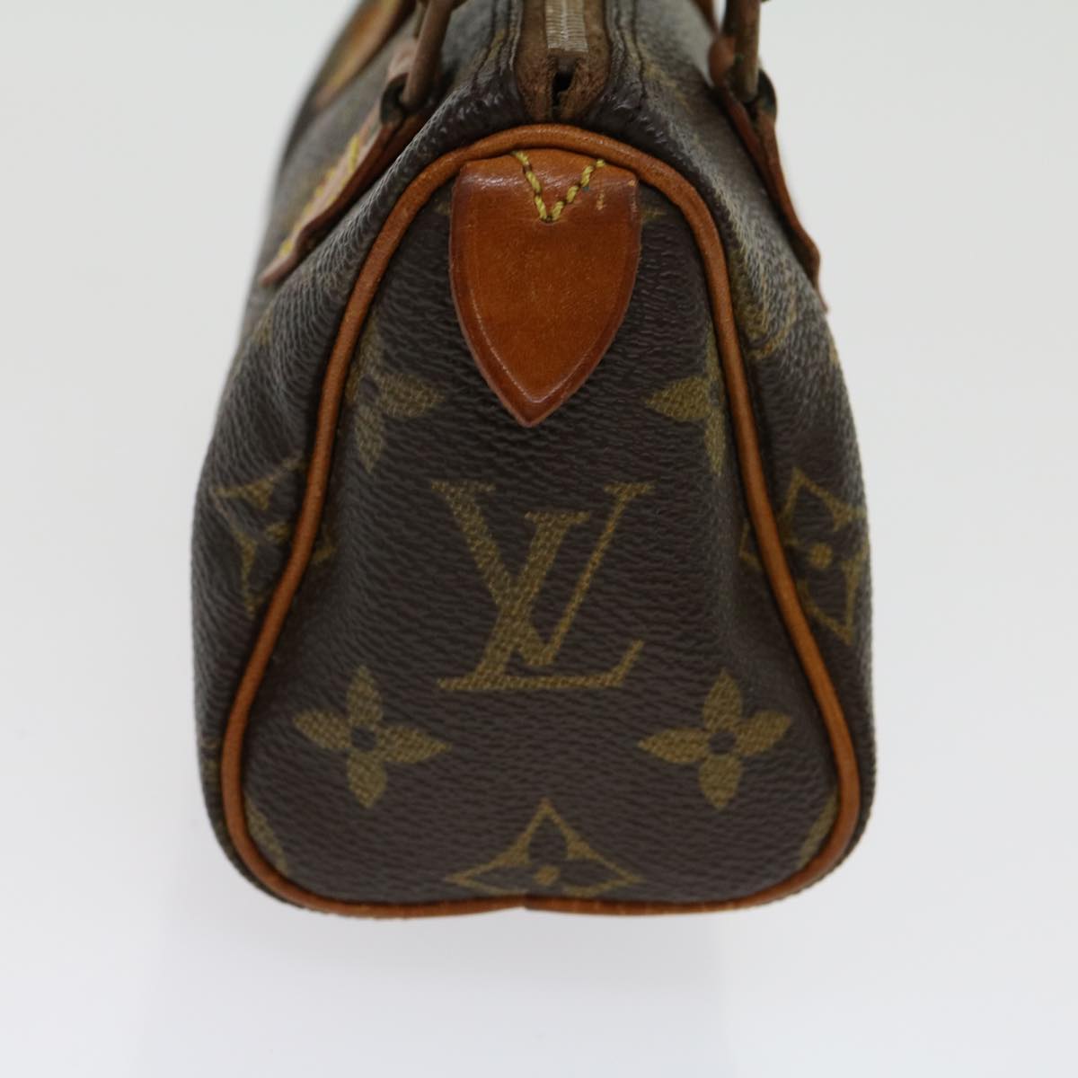 LOUIS VUITTON Monogram Mini Speedy Hand Bag M41534 LV Auth hk435