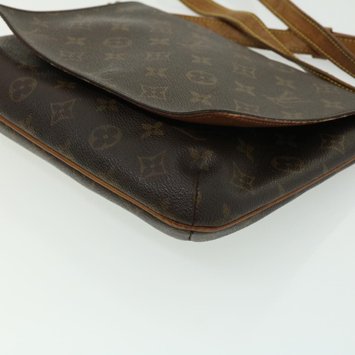 LOUIS VUITTON Monogram Musette Tango Long Strap Shoulder Bag M51388 Auth hk452