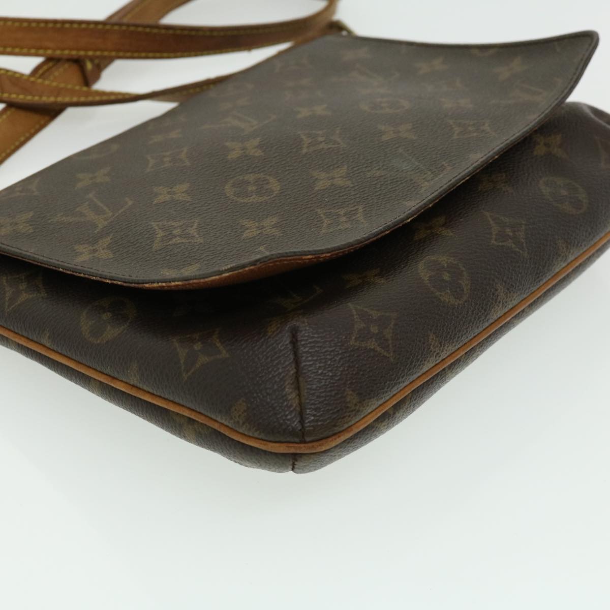 LOUIS VUITTON Monogram Musette Tango Long Strap Shoulder Bag M51388 Auth hk452