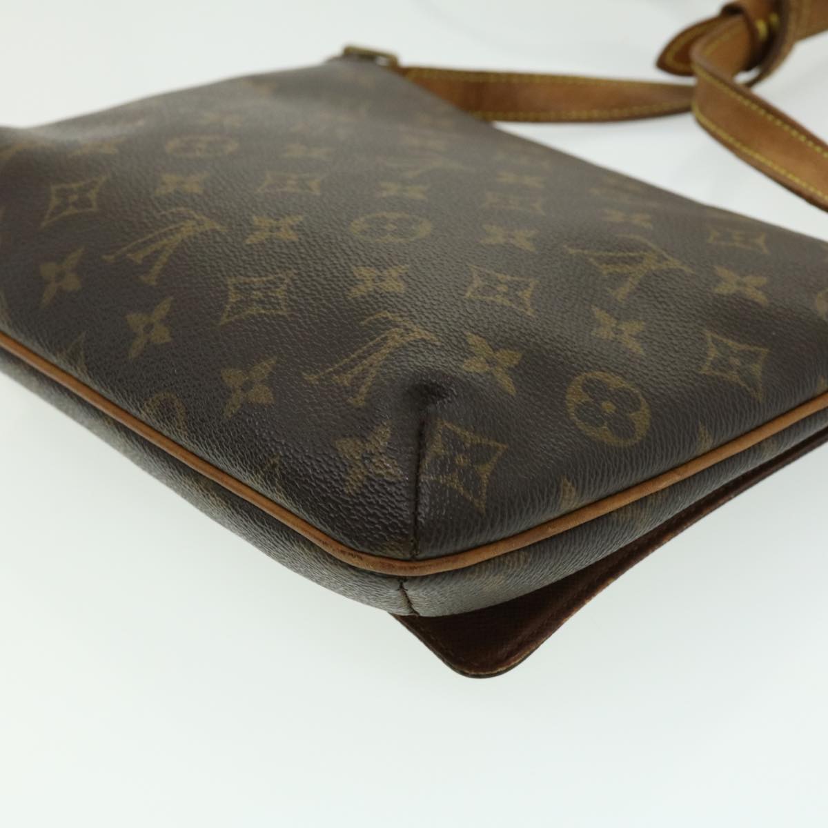 LOUIS VUITTON Monogram Musette Tango Long Strap Shoulder Bag M51388 Auth hk452