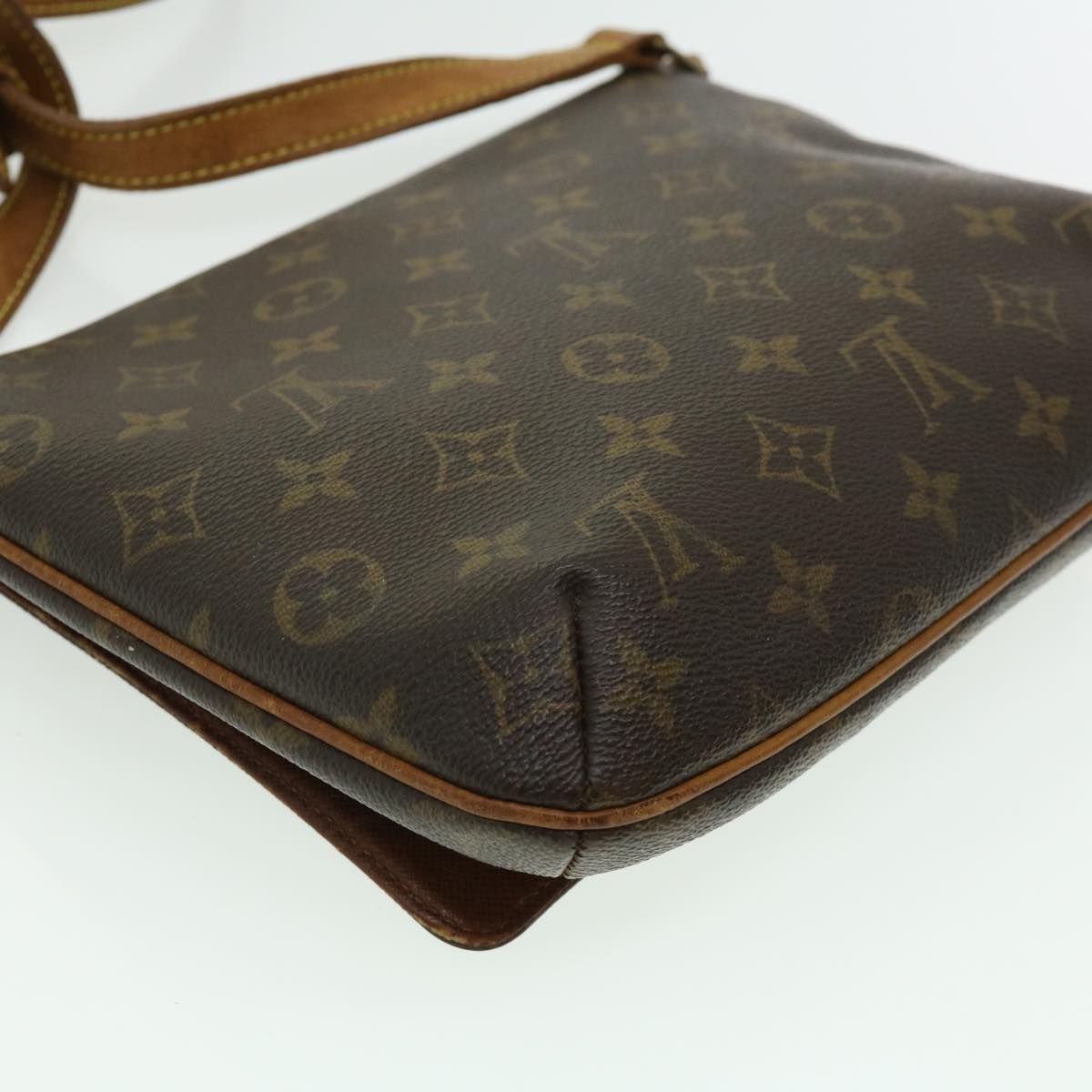 LOUIS VUITTON Monogram Musette Tango Long Strap Shoulder Bag M51388 Auth hk452