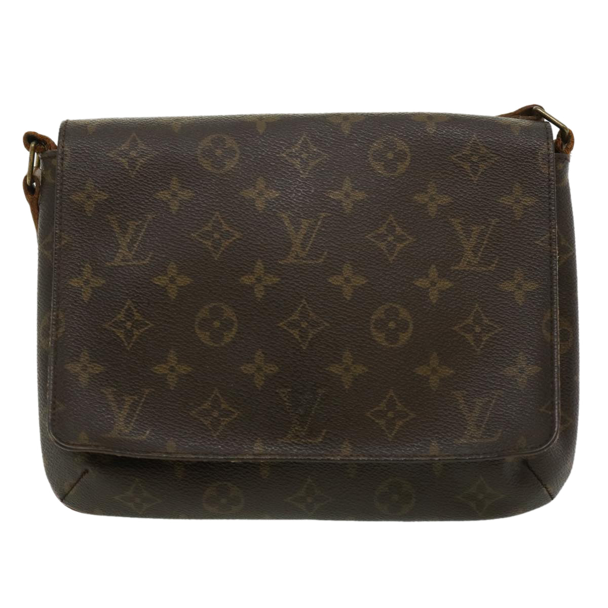 LOUIS VUITTON Monogram Musette Tango Long Strap Shoulder Bag M51388 Auth hk452