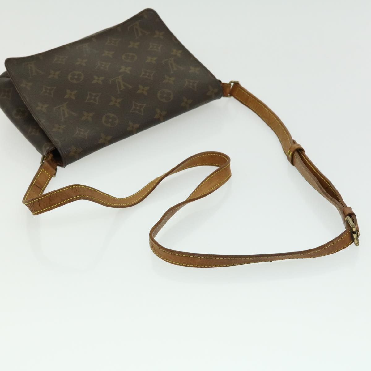 LOUIS VUITTON Monogram Musette Tango Long Strap Shoulder Bag M51388 Auth hk452