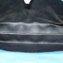 CHANEL Hand Bag Lamb Skin Blue CC Auth hk455A-10