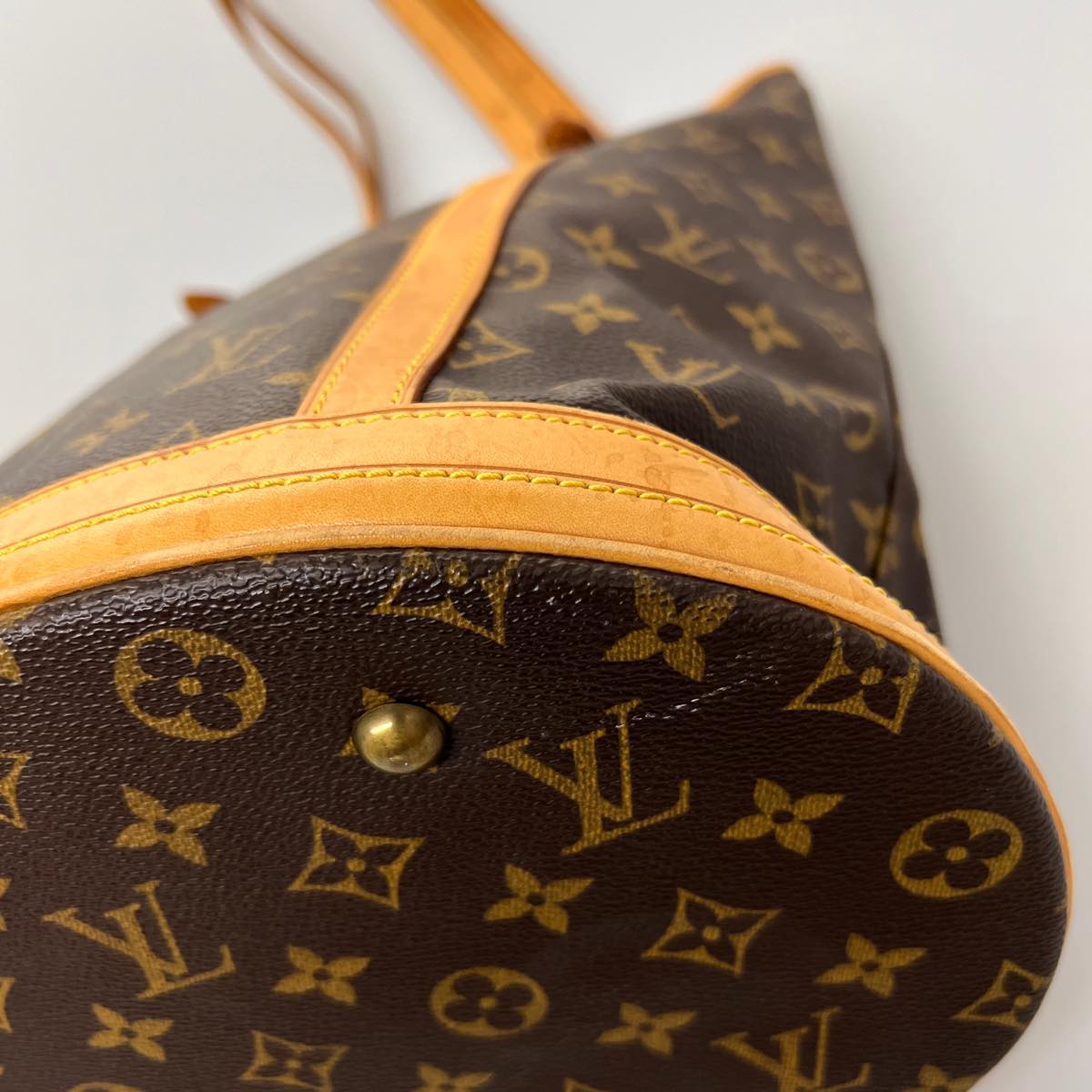 LOUIS VUITTON Monogram Bucket GM Shoulder Bag M42236 LV Auth hk510