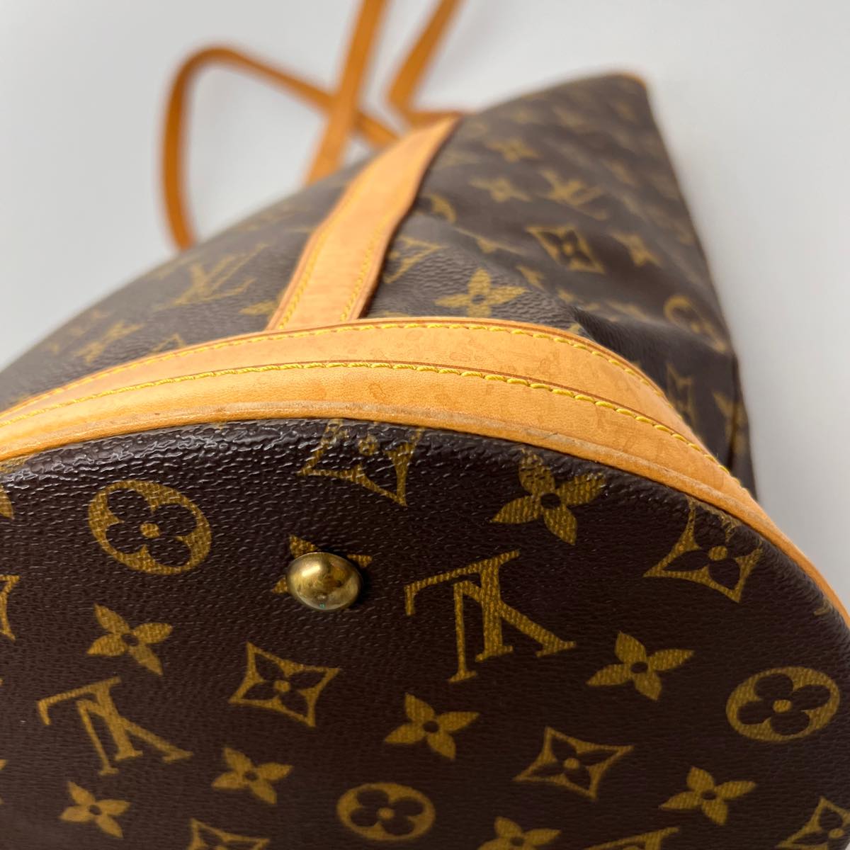 LOUIS VUITTON Monogram Bucket GM Shoulder Bag M42236 LV Auth hk510