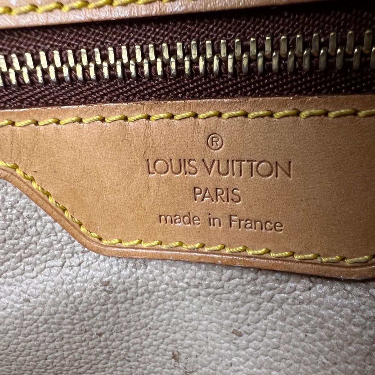 LOUIS VUITTON Monogram Bucket GM Shoulder Bag M42236 LV Auth hk510