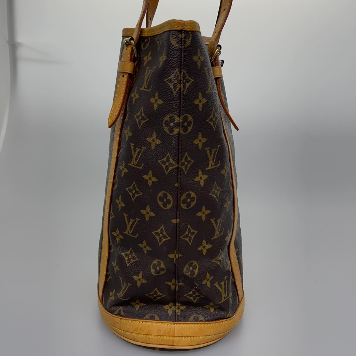 LOUIS VUITTON Monogram Bucket GM Shoulder Bag M42236 LV Auth hk510