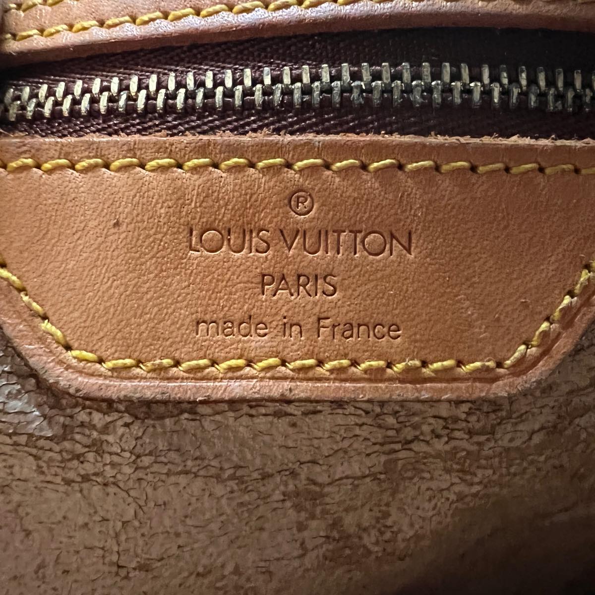 LOUIS VUITTON Monogram Bucket GM Shoulder Bag M42236 LV Auth hk511