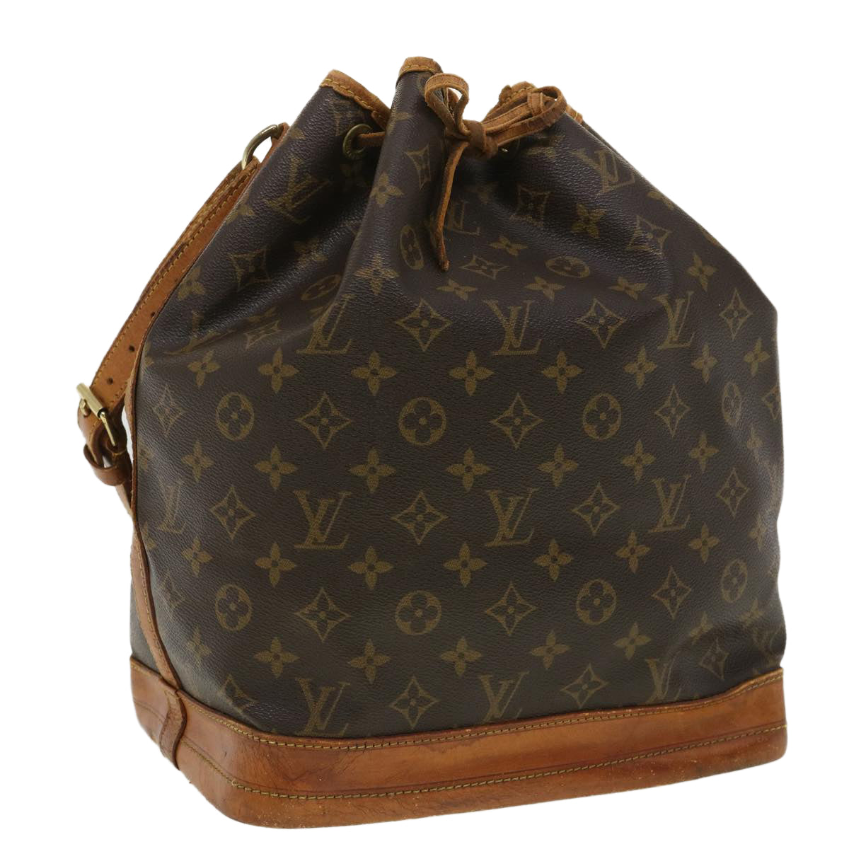 LOUIS VUITTON Monogram Noe Shoulder Bag M42224 LV Auth hk534