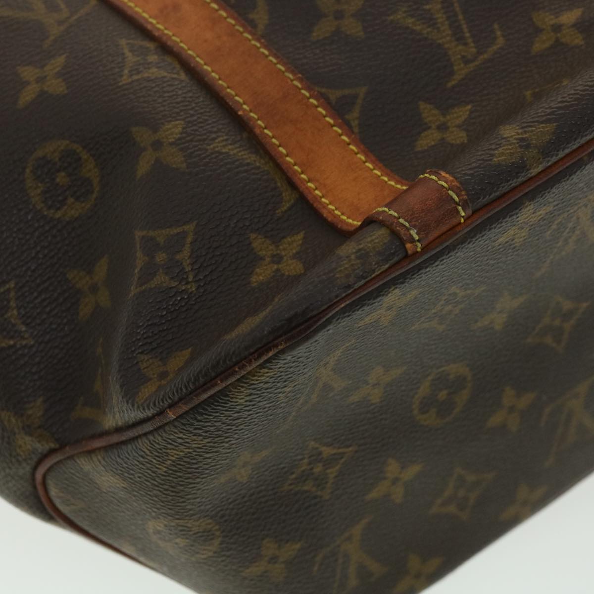 LOUIS VUITTON Monogram Sac Shopping Tote Bag M51108 LV Auth hk563