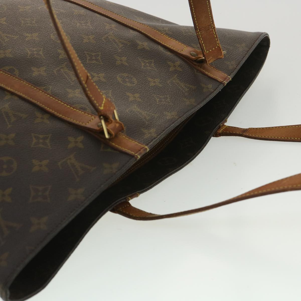 LOUIS VUITTON Monogram Sac Shopping Tote Bag M51108 LV Auth hk563