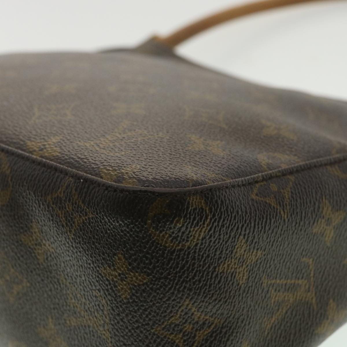 LOUIS VUITTON Monogram Looping MM Shoulder Bag M51146 LV Auth hk583