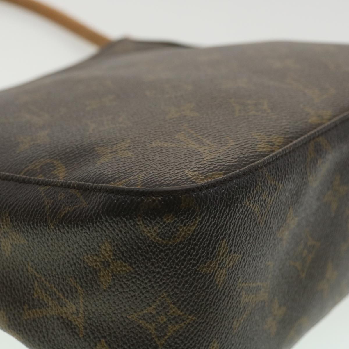 LOUIS VUITTON Monogram Looping MM Shoulder Bag M51146 LV Auth hk583