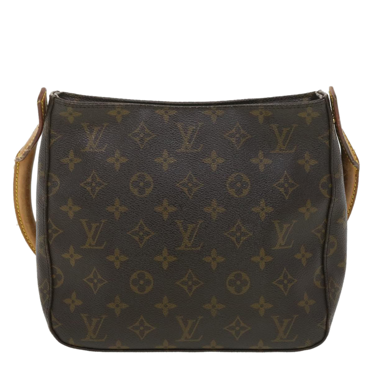 LOUIS VUITTON Monogram Looping MM Shoulder Bag M51146 LV Auth hk583