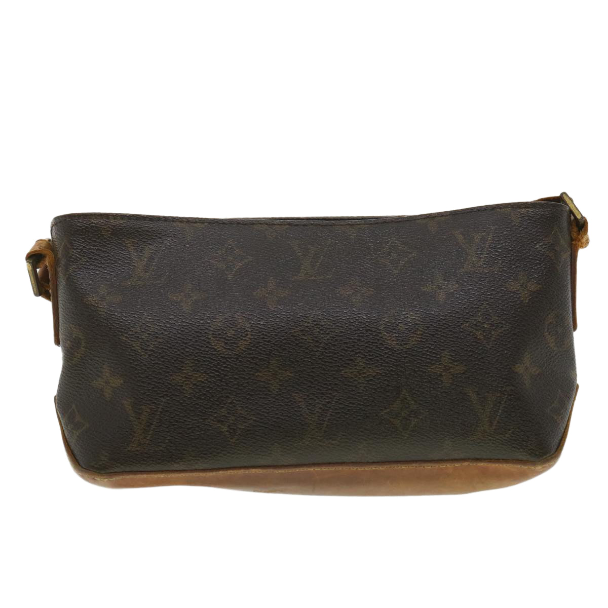 LOUIS VUITTON Monogram Trotteur Shoulder Bag M51240 LV Auth hk586