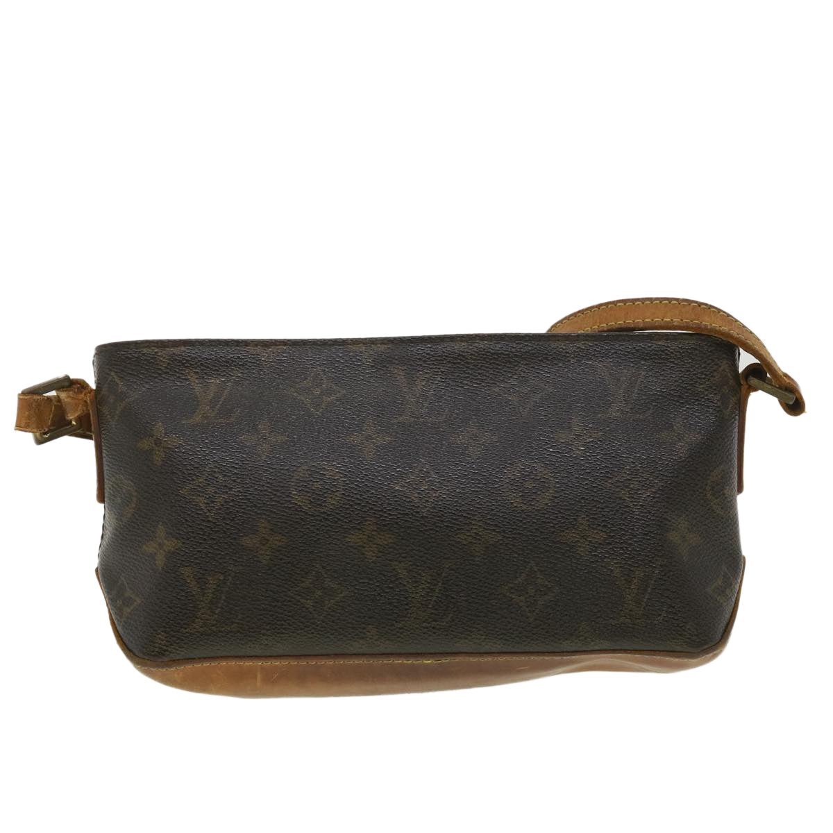 LOUIS VUITTON Monogram Trotteur Shoulder Bag M51240 LV Auth hk586