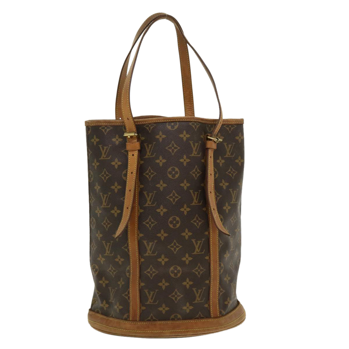 LOUIS VUITTON Monogram Bucket GM Shoulder Bag M42236 LV Auth hk605