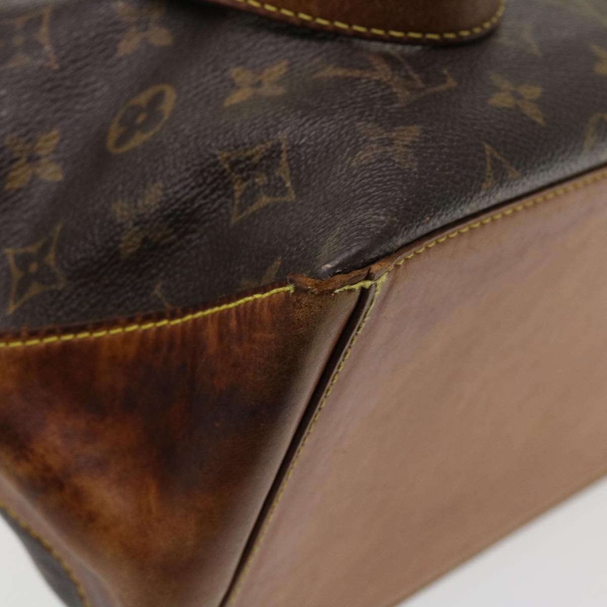 LOUIS VUITTON Monogram Cabas Mezzo Tote Bag M51151 LV Auth hk608