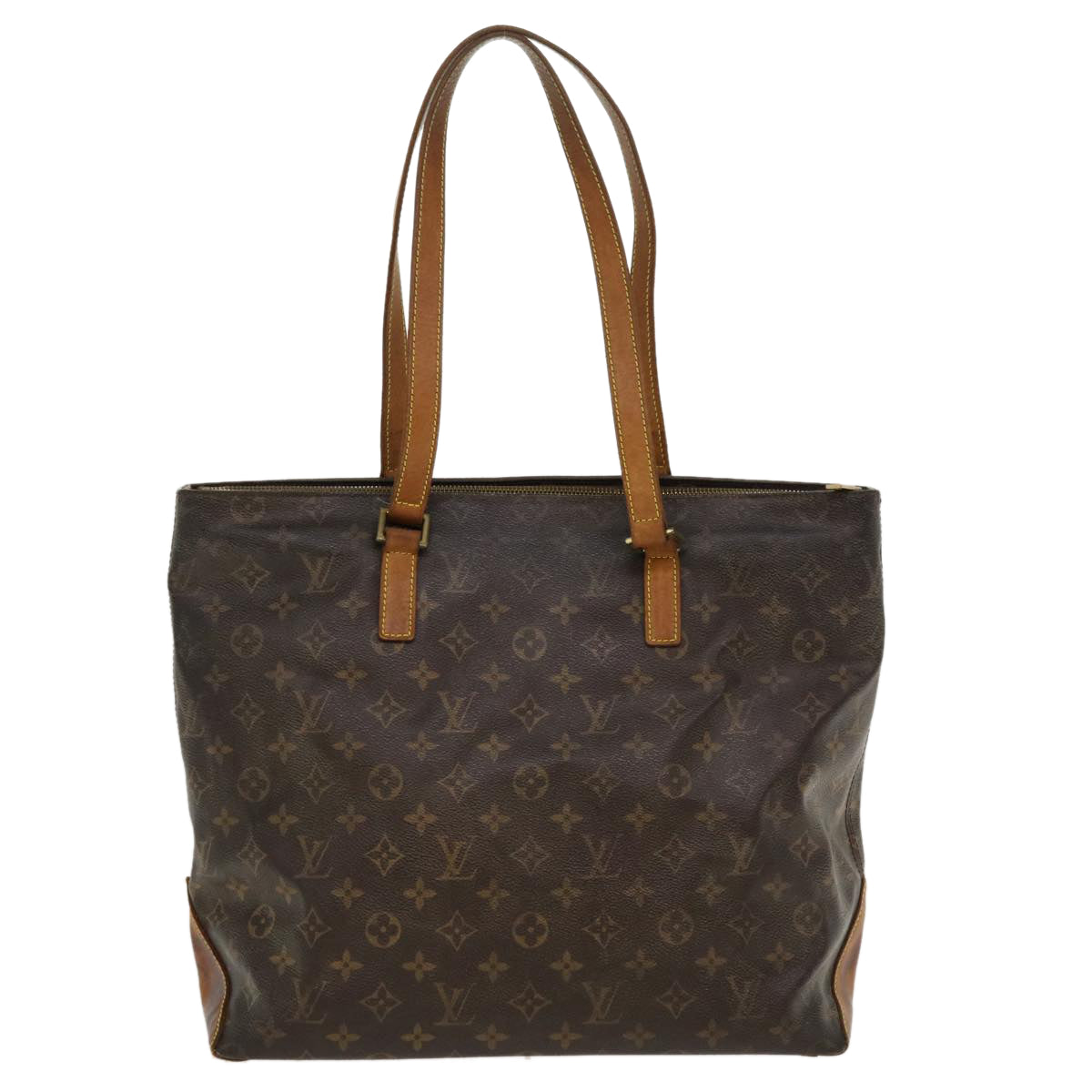 LOUIS VUITTON Monogram Cabas Mezzo Tote Bag M51151 LV Auth hk608 - 0