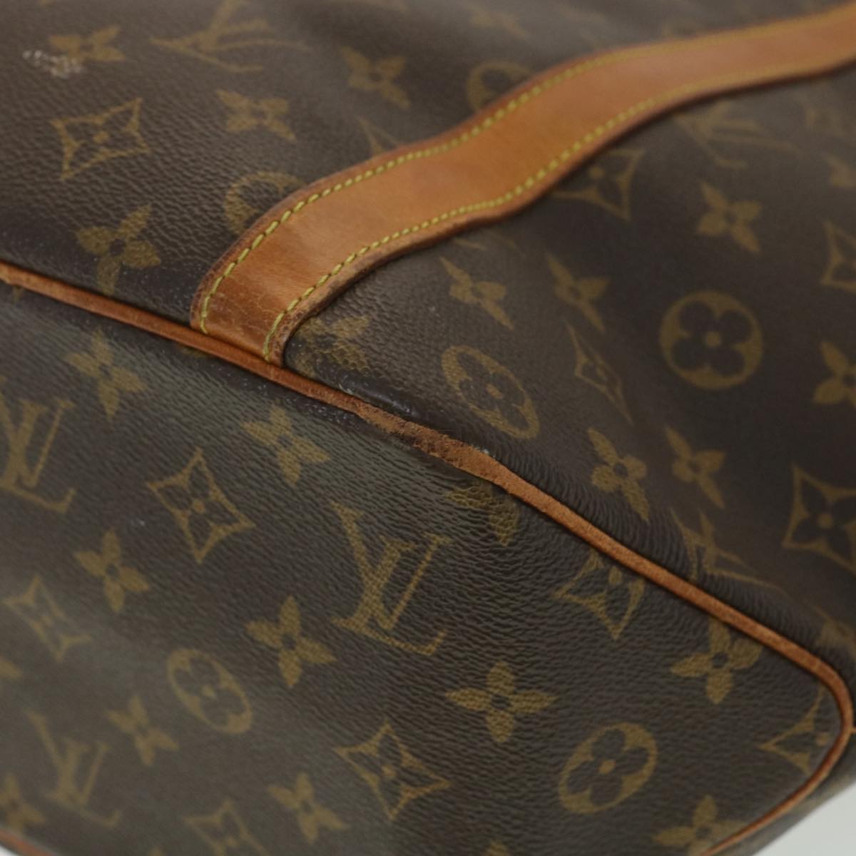 LOUIS VUITTON Monogram Sac Shopping Tote Bag M51108 LV Auth hk634