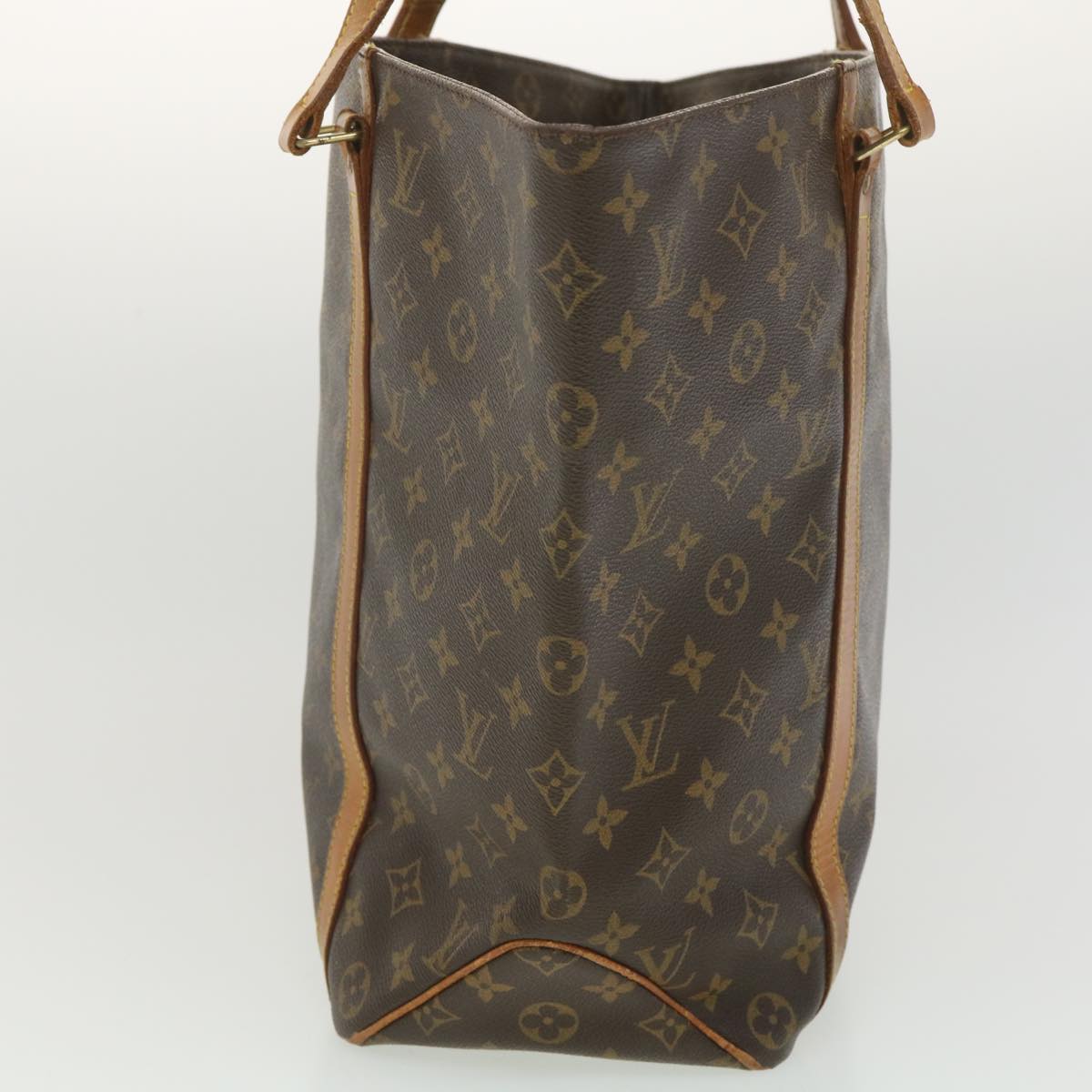 LOUIS VUITTON Monogram Sac Shopping Tote Bag M51108 LV Auth hk634