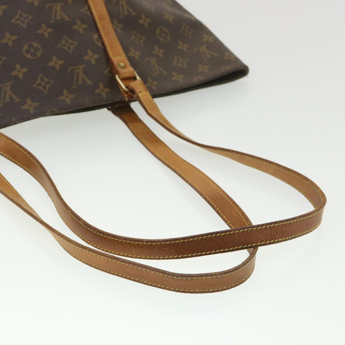 LOUIS VUITTON Monogram Sac Shopping Tote Bag M51108 LV Auth hk634