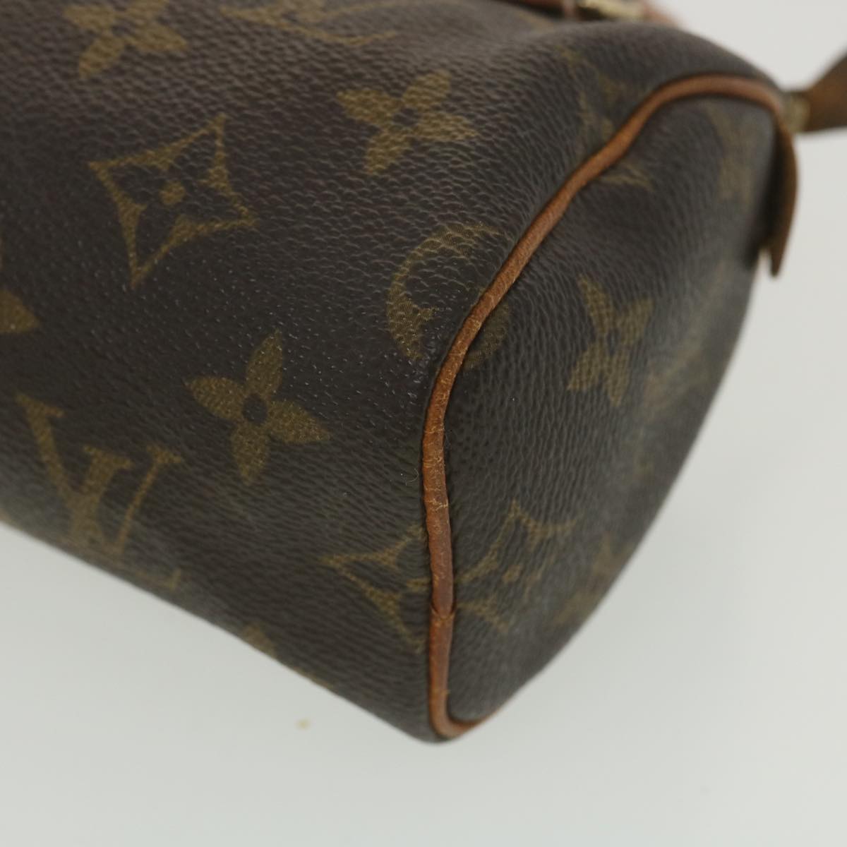 LOUIS VUITTON Monogram Mini Speedy Hand Bag 2way M41534 LV Auth hk645