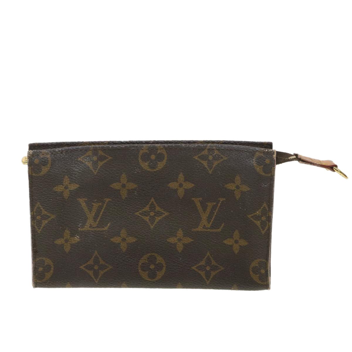 LOUIS VUITTON Monogram Bucket PM Shoulder Bag M42238 LV Auth hk646