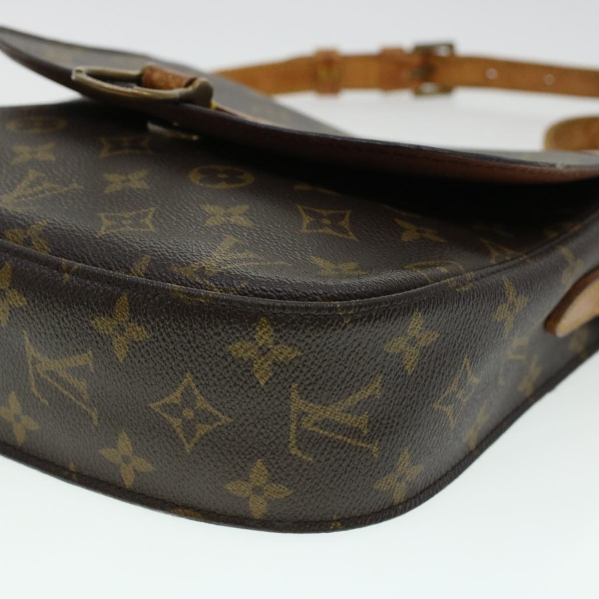 LOUIS VUITTON Monogram Saint Cloud GM Shoulder Bag M51242 LV Auth hk721