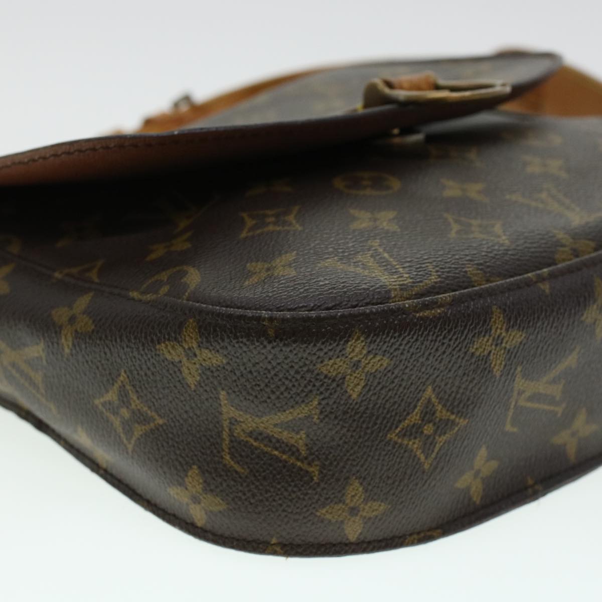 LOUIS VUITTON Monogram Saint Cloud GM Shoulder Bag M51242 LV Auth hk721