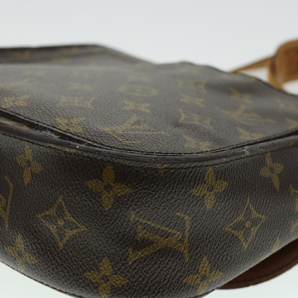 LOUIS VUITTON Monogram Saint Cloud GM Shoulder Bag M51242 LV Auth hk721