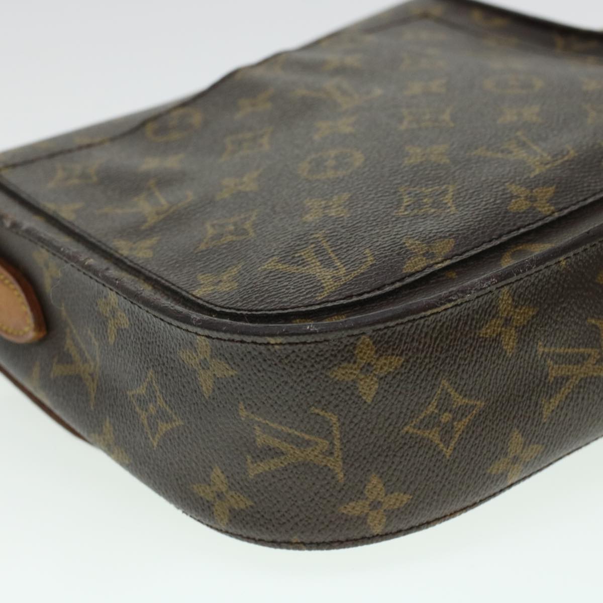 LOUIS VUITTON Monogram Saint Cloud GM Shoulder Bag M51242 LV Auth hk721